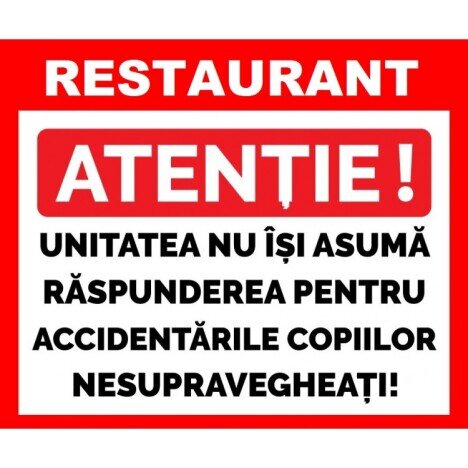 Placute pentru restaurant